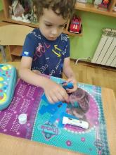 Коллективная аппликация «Разноцветно лето»
